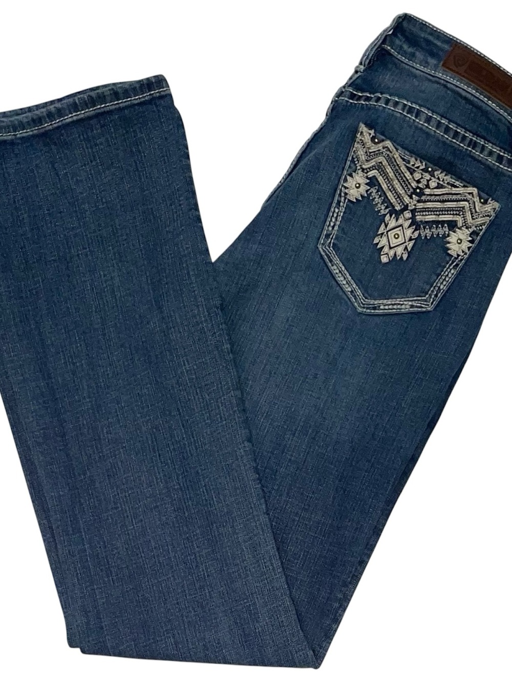 Embellished "Western" Jeans